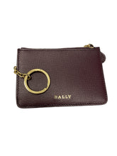 Load image into Gallery viewer, NEW Bally Malsa Women&#39;s 6230858 Vino Embossed Leather Wallet MSRP $165
