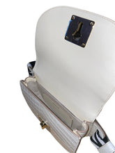 Load image into Gallery viewer, NEW Bally Clayn Women&#39;s 6230932 White Leather Belt Bag MSRP $810
