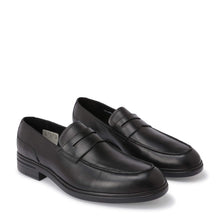 Load image into Gallery viewer, NEW Bally Neffer Men&#39;s 6231383 Black Leather Loafers US 6.5 MSRP $560

