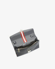 Load image into Gallery viewer, NEW Bally Gully Men&#39;s 6231789 Grey Leather Clutch Bag MSRP $990
