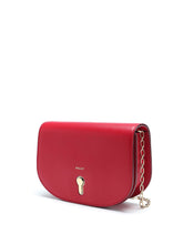 Load image into Gallery viewer, NEW Bally Clayn Women&#39;s 6232444 Red Leather Cross Body Bag MSRP $720
