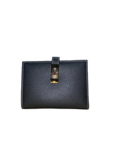 Load image into Gallery viewer, NEW Bally April Women&#39;s 6232919 Black Leather French Wallet MSRP $475
