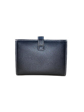 Load image into Gallery viewer, NEW Bally April Women&#39;s 6232919 Black Leather French Wallet MSRP $475
