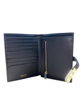 Load image into Gallery viewer, NEW Bally April Women&#39;s 6232919 Black Leather French Wallet MSRP $475
