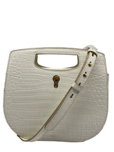Load image into Gallery viewer, NEW Bally Caya Women&#39;s 6232623 Bone Leather Top Handle Bag MSRP $1080
