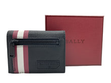 Load image into Gallery viewer, NEW Bally Bhandy Men&#39;s 6232167 Black Synthetic PVC Wallet MSRP $325
