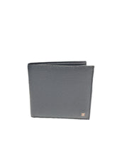 Load image into Gallery viewer, NEW Bally Grasai Men&#39;s 6232222 Smoke Grey Leather Bifold Wallet MSRP $330
