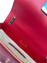 Load image into Gallery viewer, NEW Bally Janelle Women&#39;s 6232594 Red Leather Shoulder Bag MSRP $1440
