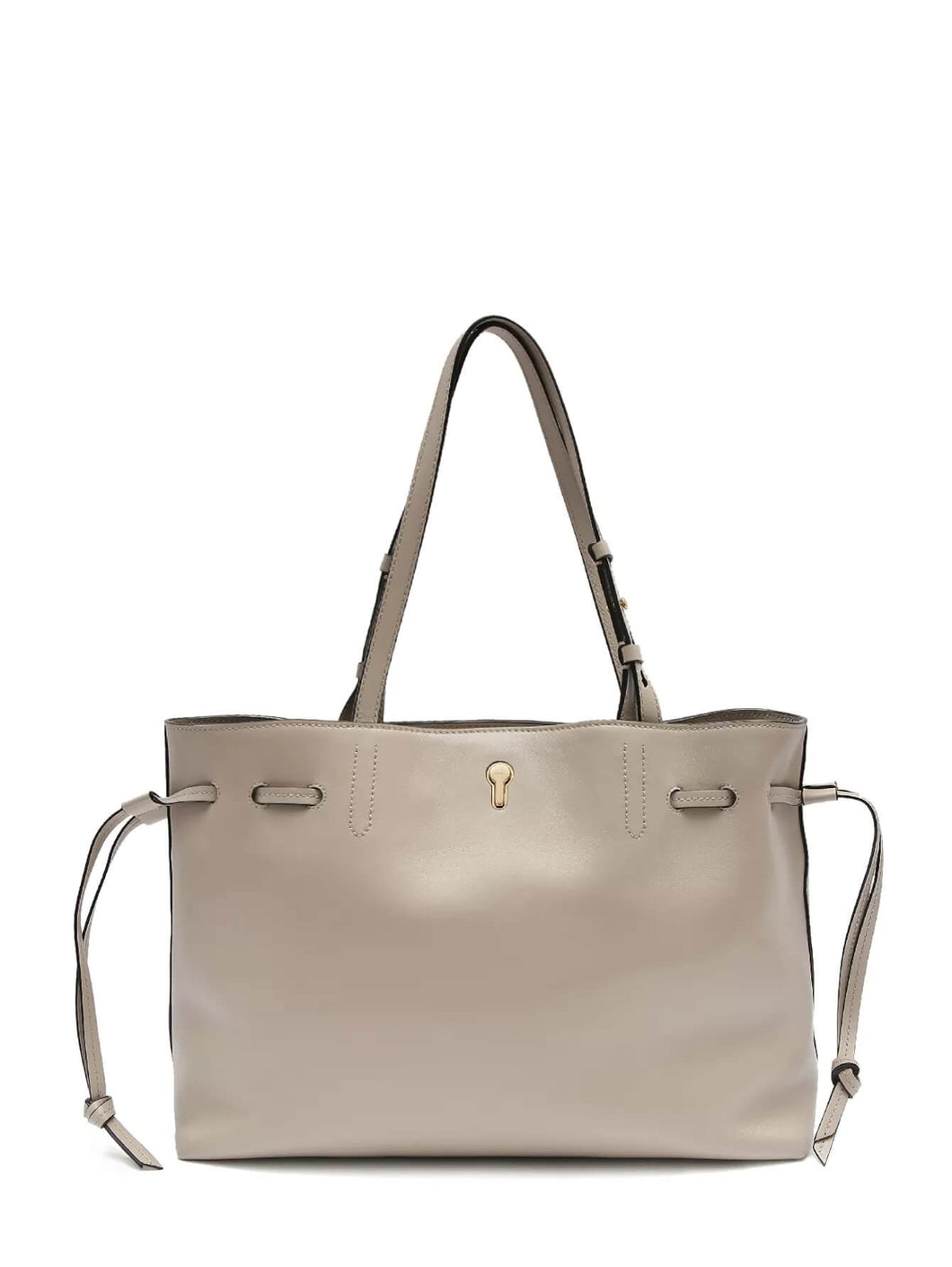 NEW Bally Cybelle Women's 6232700 Beige Leather Tote Bag MSRP $1150