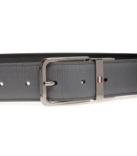 Load image into Gallery viewer, NEW Bally Arkin Men&#39;s 6232246 Grey Leather 110cm Belt MSRP $335
