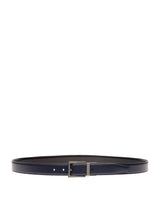 Load image into Gallery viewer, NEW Bally Astor Men&#39;s 6232252 Ink Leather 110cm Belt MSRP $290
