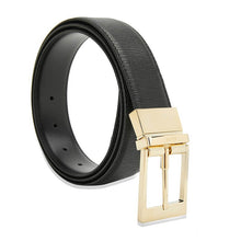 Load image into Gallery viewer, NEW Bally Seret Men&#39;s 6232328 Black Leather 110cm Belt MSRP $425
