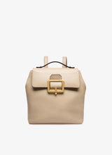 Load image into Gallery viewer, NEW Bally Jeyden Women&#39;s 6232339 Natural Leather Backpack MSRP $1440
