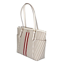 Load image into Gallery viewer, NEW Bally Samirah Women&#39;s 6232739 Beige Textile Tote Bag MSRP $780
