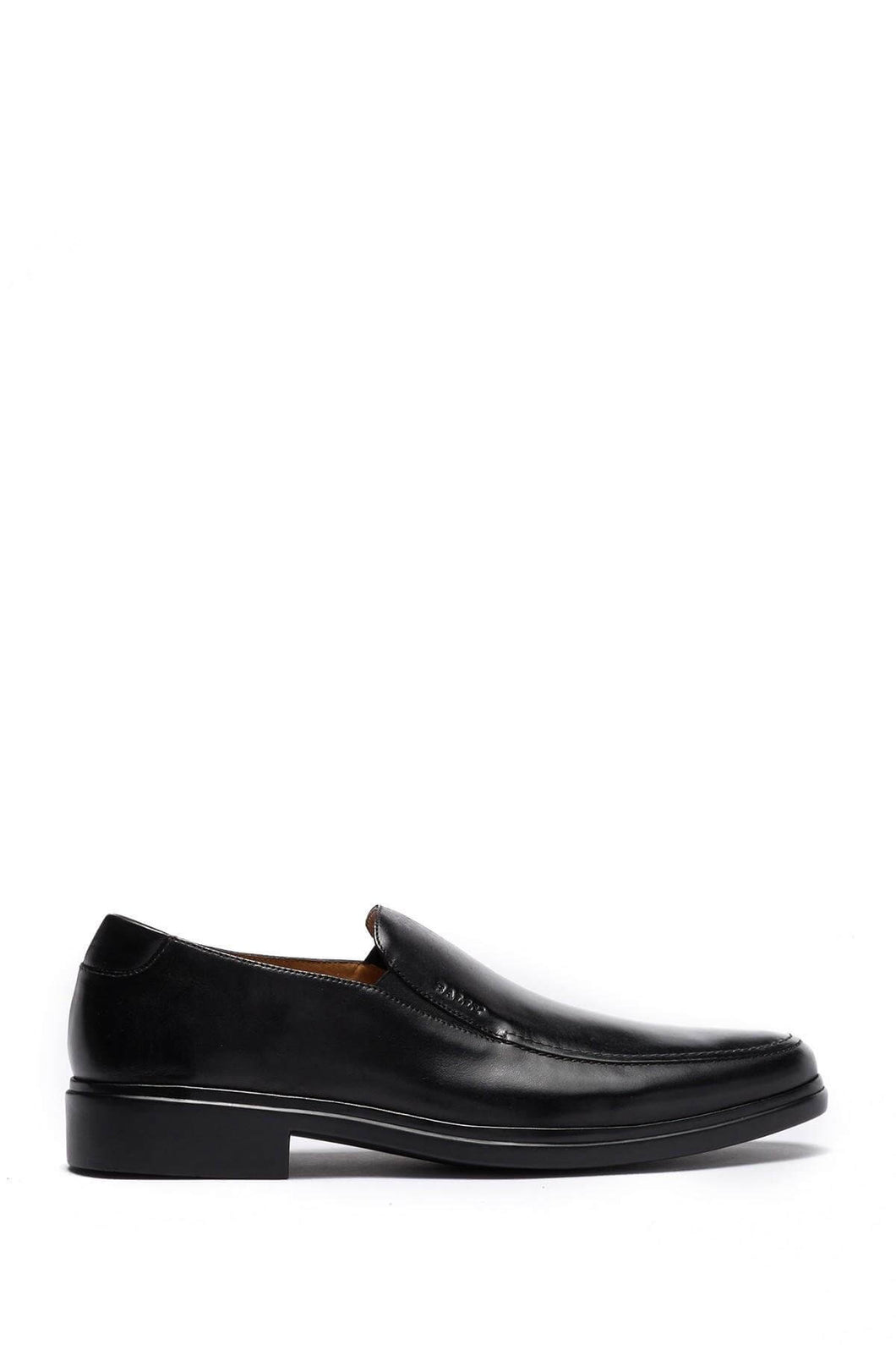 NEW Bally Caddo Men's 6189492 Black Plain Calf Leather Loafers US 12 MSRP $485