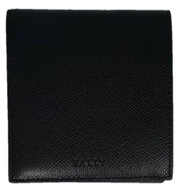 Load image into Gallery viewer, NEW Bally Myie Men&#39;s 6207514 Black Embossed Leather Wallet MSRP $175
