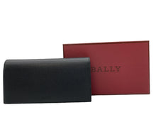 Load image into Gallery viewer, NEW Bally Mialiro Men&#39;s 6207483 Black Leather Embossed Wallet MSRP $480
