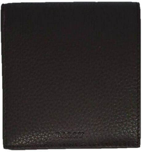NEW Bally Myie Men's 6211560 Chocolate Embossed Leather Wallet MSRP $175