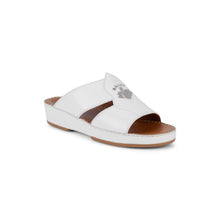 Load image into Gallery viewer, NEW Bally Hakman Men&#39;s 6211914 White Grained Leather Sandals US 10.5 MSRP $625
