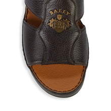 Load image into Gallery viewer, Bally Hakman Mens Safari Grained Leather Sandals US 9 MSRP $625
