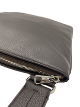Load image into Gallery viewer, NEW Bally Mizzi Men&#39;s 6216301 Small Coffee Leather Cross Body Bag MSRP $650
