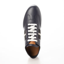 Load image into Gallery viewer, NEW Bally Harlam Men&#39;s 6223134 Ink Leather Sneakers US 6 MSRP $510
