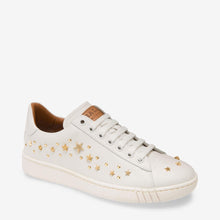 Load image into Gallery viewer, NEW Bally Wiera Women&#39;s White Leather Studded Sneakers US 7 MSRP $610
