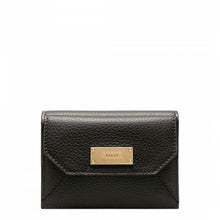 Load image into Gallery viewer, NEW Bally Leir Suzy Women&#39;s 6224590 Black Leather Wallet MSRP $255

