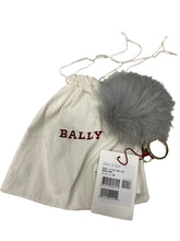 Load image into Gallery viewer, NEW Bally Fury Women&#39;s 6225143 Snuf Gray Fox Fur Key Holder MSRP $125
