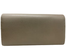 Load image into Gallery viewer, NEW Bally Miensa Women&#39;s 6225183 Snuff Emboss Leather Wallet MSRP $500
