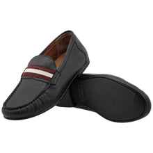 Load image into Gallery viewer, NEW Bally Crokett Men&#39;s 6228362 Black Leather Loafers US 6 MSRP $515
