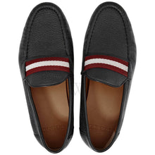 Load image into Gallery viewer, NEW Bally Crokett Men&#39;s 6228362 Black Leather Loafers US 8 MSRP $515
