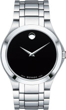 Load image into Gallery viewer, NEW Movado Men&#39;s 0606781 Collection 40mm Black Dial Bracelet Watch MSRP $995
