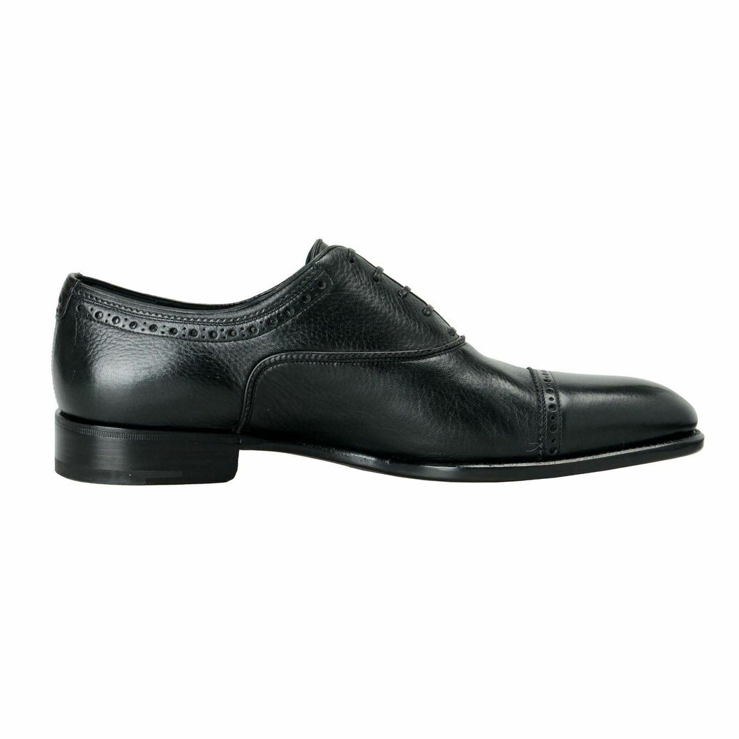 NEW SALVATORE FERRAGAMO Miller Men's 616314 Black Shoe Size 7 EEE MSRP $740
