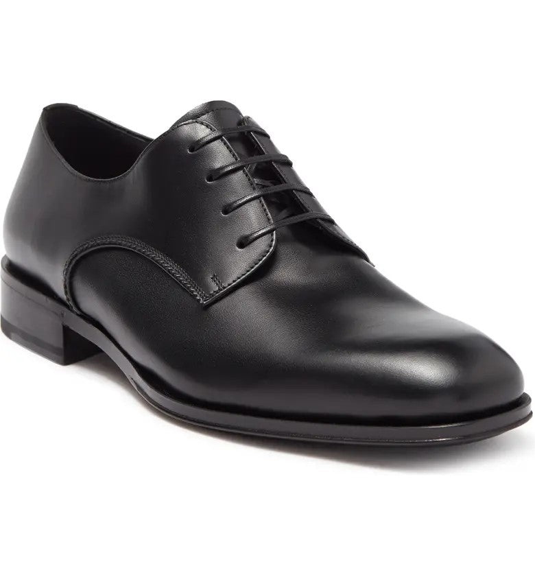 NEW SALVATORE FERRAGAMO Daniel Men's 702349 Black Shoe Size 6.5 W $750