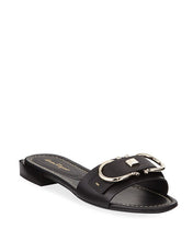 Load image into Gallery viewer, NEW SALVATORE FERRAGAMO Solar Women&#39;s 704617 Black Sandal Size 5 C MSRP $595
