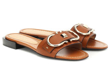 Load image into Gallery viewer, NEW SALVATORE FERRAGAMO Solar Women&#39;s 704618 Sella Sandal Size 5 C MSRP $595
