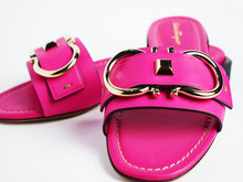 Load image into Gallery viewer, NEW SALVATORE FERRAGAMO Solar Women&#39;s 704621 Bubble Gum Sandal Size 6 C $595
