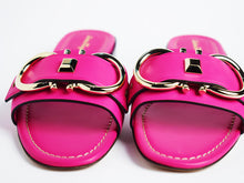 Load image into Gallery viewer, NEW SALVATORE FERRAGAMO Solar Women&#39;s 704621 Bubble Gum Sandal Size 7 C $595
