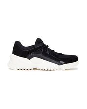 Load image into Gallery viewer, NEW SALVATORE FERRAGAMO Skylar Women&#39;s 728303 Black Sneaker Size 8.5 C MSRP $715

