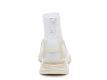 Load image into Gallery viewer, SALVATORE FERRAGAMO Gardena Women&#39;s 726203 White Sock Sneaker Size 7.5 C MSRP $950

