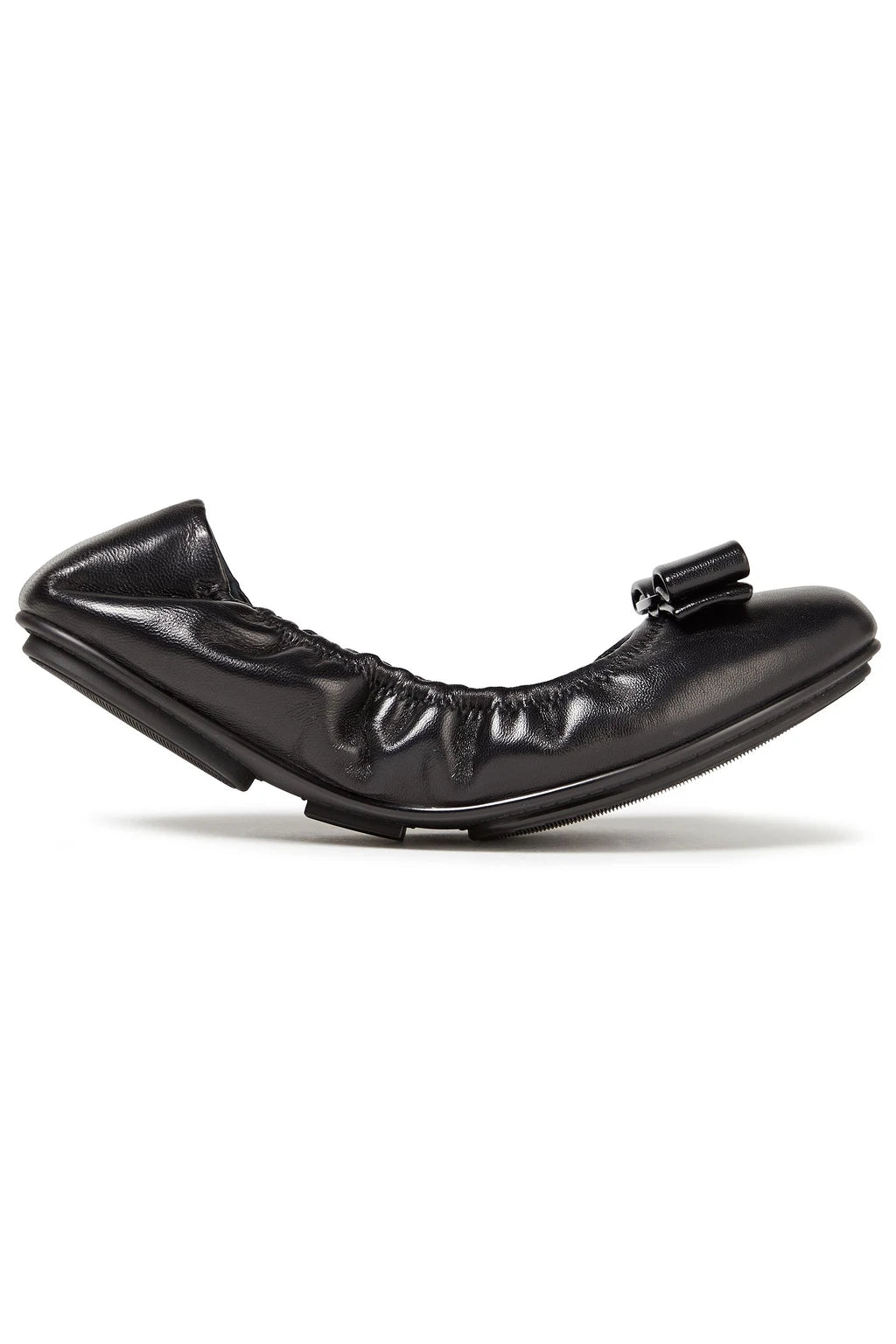 SALVATORE FERRAGAMO Lizinka Women's 725903 Black Ballet Flats Size 5.5 D MSRP $430