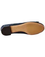 Load image into Gallery viewer, SALVATORE FERRAGAMO Garda Women&#39;s 726468 Blue Flats Size 6.5 D MSRP $595

