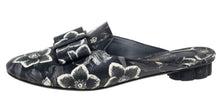 Load image into Gallery viewer, SALVATORE FERRAGAMO Sciacca Women&#39;s 684318 Black &amp; White Slide Size 7 C MSRP $630

