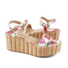 Load image into Gallery viewer, NEW SALVATORE FERRAGAMO Tropea Women&#39;s 684904 White Sandal Size 6.5 C MSRP $660
