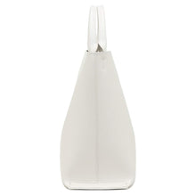 Load image into Gallery viewer, NEW FURLA Women&#39;s Ribbon White Leather Tote Bag MSRP $499
