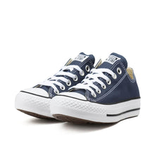 Load image into Gallery viewer, Converse Chuck Taylor All Star Unisex OX Navy Textile Sneakers 11.5 M/13.5 W
