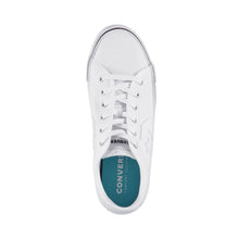 Load image into Gallery viewer, Converse Star Replay Star of the Show Unisex White Canvas Sneakers 11/12.5
