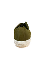 Load image into Gallery viewer, Converse Chuck Taylor All Star OX Unisex Olive Leather Low Sneakers 5 M / 7 W
