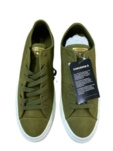 Load image into Gallery viewer, Converse Chuck Taylor All Star OX Unisex Olive Leather Low Sneakers 5 M / 7 W
